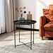 foldable round side table