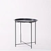 foldable round side table